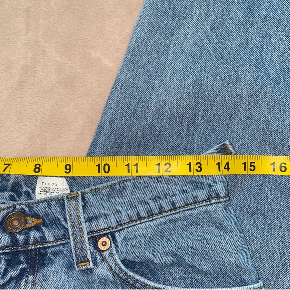 Y2k Vintage Levi’s 512 slim fit tapered leg jean size 11 /L28 1/2 - Picture 9 of 16